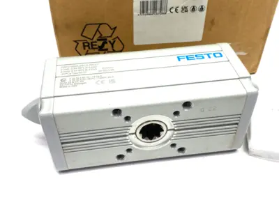 USED FESTO QUARTER TURN ACTUATOR 90 DEGREE SWIVEL 533477