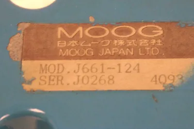MOOG J661-124 SERVO VALVE J661124