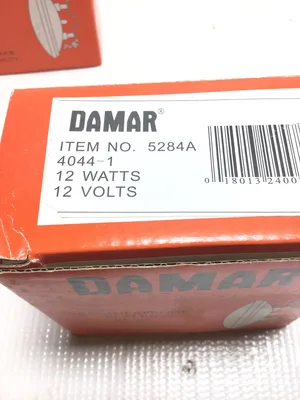 Damar 5284A 4044-1 Weatherproof Sealed Beam Indoor & Outdoor 12V 12W (Lot of 2)