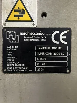 2008 NORDMECCANICA Super Combi3000 HD Printing & Converting, laminator | Mark One Machinery (50)
