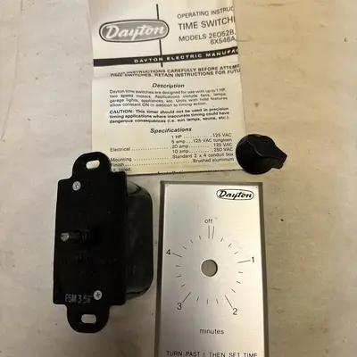 New | in-Stock DAYTON 6X545A Timers Ohio US | Surplus Asset Holdings #1235180