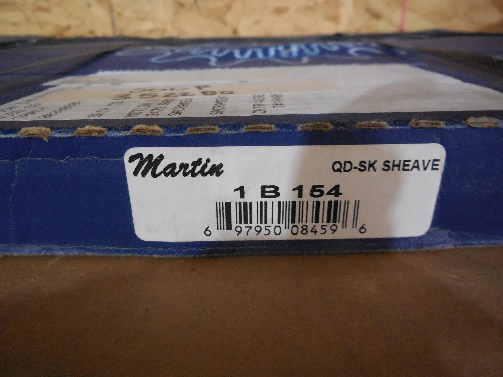 NEW MARTIN 1-B-154 QD SHEAVE 1B154