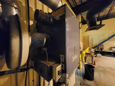 Fume Extractor w/ 12ft. Hose, Filter Box & Vacuum Pump