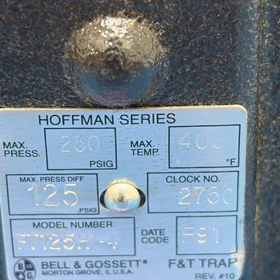 NEW Bell & Gossett FT125H-4