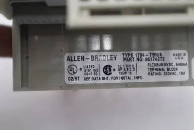 ALLEN BRADLEY 1794-TBN SERIES A PLC MODULE STOCK L-464C
