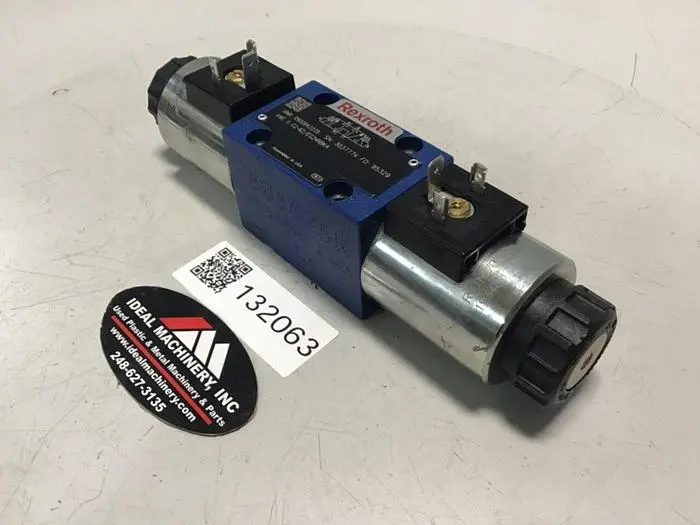 Used REXROTH 4WE 6 G2-62/EG24N9K4 Valves/Fittings Michigan US | Ideal Machinery #607445