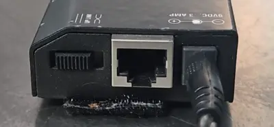 BLACK BOX LE1505A Twisted pair To Fiber Ethernet Media Converter Loc3D33