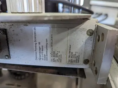 USED 2015 DOMINO PRINTING SCIENCES M-SERIES PLUS-WR100-LEFT-90-11