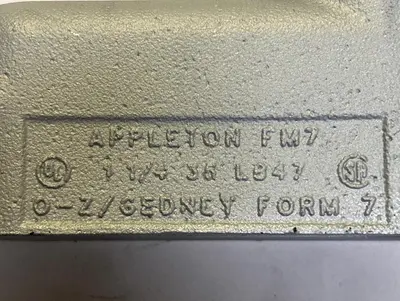 New | in-Stock APPLETON LB47 Miscellaneous Equipment (Electrical & Power) | Surplus Asset Holdings #1199937