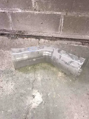 200mm Dia QVF 45 Degree Bends; PB 45/200