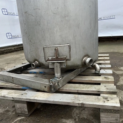 360 L S/S Open Top Tank