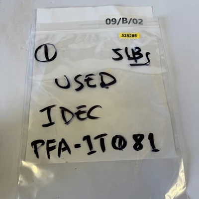 Used IDEC PFA-1T081 Misc Electrical & Power Parts California US | Davliegogo LLC #1708857
