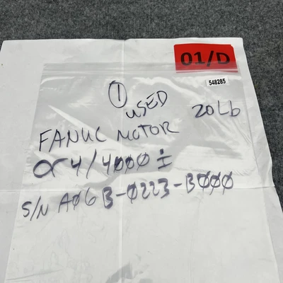 Used FANUC A06B-0223-B000 Misc Industrial Equipment California US | Davliegogo LLC #1729731