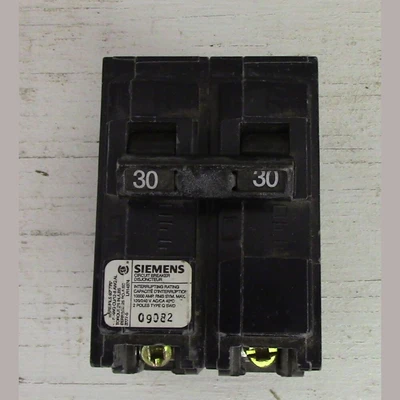 Siemens 2 Pole 30 Amp Push-in Breaker