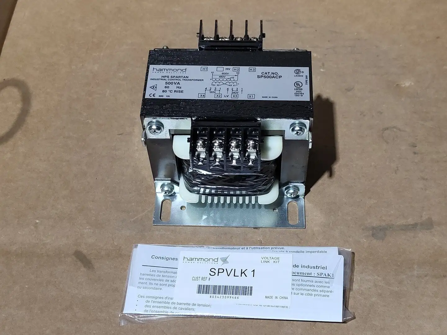 NEW HAMMOND POWER SOLUTIONS INC. SP500ACP