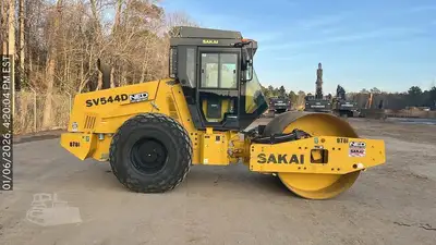 Used 2024 SAKAI SV544D Single Drum Rollers North Carolina US | National Equipment Dealers #1422707