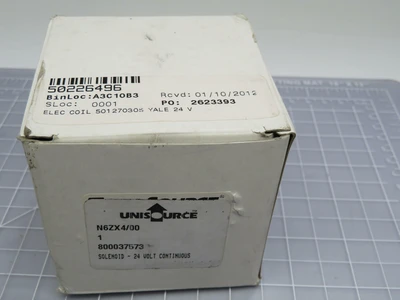 New | in-Stock UNISOURCE _UNKNOWN_ Solenoid Valves Texas US | OCO Industrial #1599820