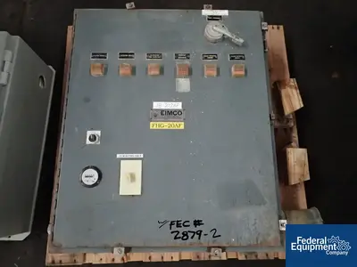 USED EIMCo 8' x 10' Eimco Precoat Rotary Vacuum Filter, S/S