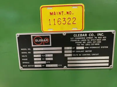 USED 2000 GLEBAR PG-9CRG