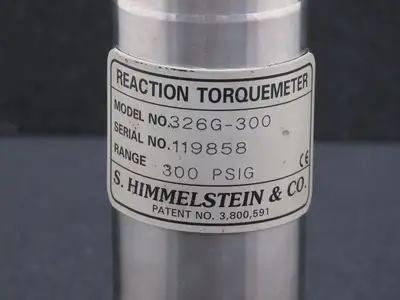 S. Himmelstein & Co. 326G-300 Reaction Torquemeter 300 PSIG Range