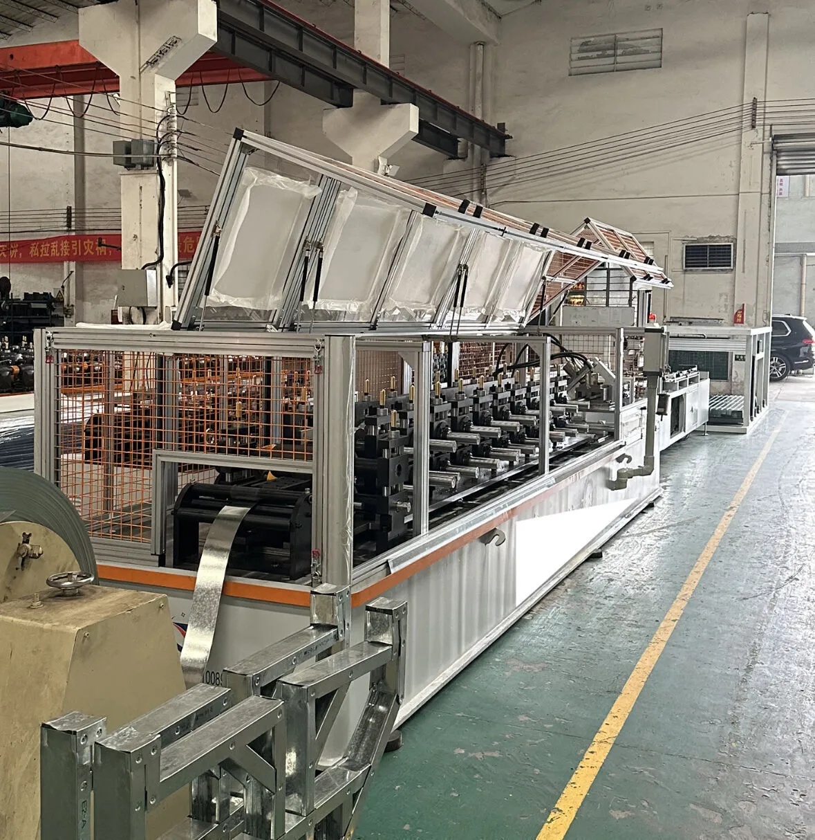 Metal Stud and Track Roll Forming Machine in Florida, USA