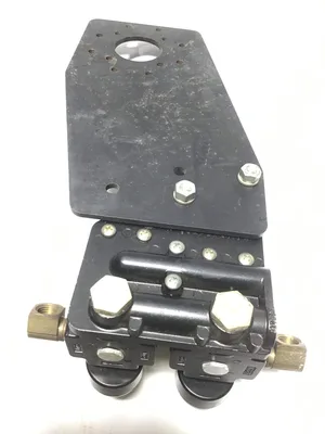 Bellofram Type 80 Valve Positioner with Black Wika Pressure Gauges
