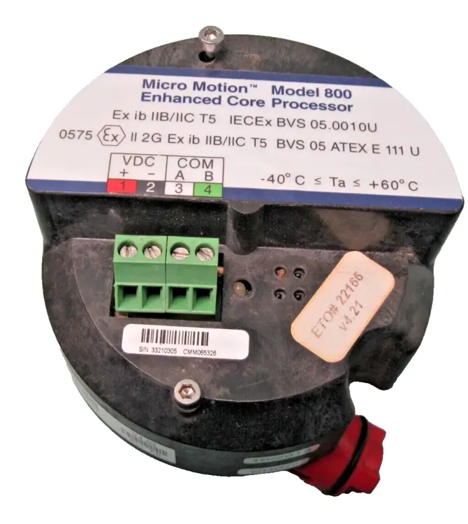 Used Micro Motion 800 Sensors New Hampshire US | Bitter End Trading #1127404