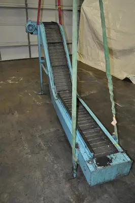 11.5" x 10' PRAB SCRAP CONVEYOR