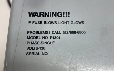 Used PSYTRONICS P1301 Miscellaneous Equipment (Electrical & Power) | Surplus Asset Holdings #1190482