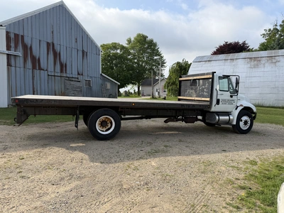 Used 2008 INTERNATIONAL 4300 SINGLE AXLE FLATBED TRUCK Flatbed Trucks Michigan US | Miedema Asset Management Group #1287637