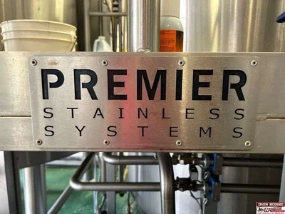 15bbl Premier Stainless Steam Brewhouse 3 vessel ready to ship!