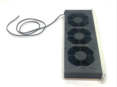 Used Knurr Airmatic 3-Fan Unit Frame CUT CABLE Fans Michigan US | Maverick Industrial Sales #1393607