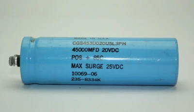 Used Mallory CGS453U020U5L3PH Capacitors California US | Davliegogo LLC #1705358