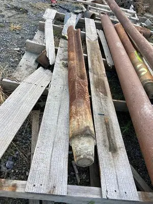 Used GILL ROCK 6” X 55 ½” CABLE TOOL DRILLING CHISEL BIT Drills Pennsylvania US | East West Machinery & Drilling #1417216