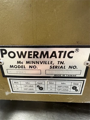 Used 1992 POWERMATIC "27" Shapers Texas US | MachineryMax #1318354