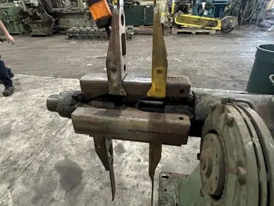 2,000 LBS X 12" LITTELL MODEL #20-12 DOUBLE END PULL OFF UNCOILER COIL REEL: STOCK #23713