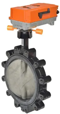 Belimo F6200L+PRXUP-MFT-T-200 2-Way 8-Inch Butterfly Valve With Actuator, 200psi [New]