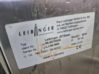 USED 2013 LEIBINGER JET2NEO
