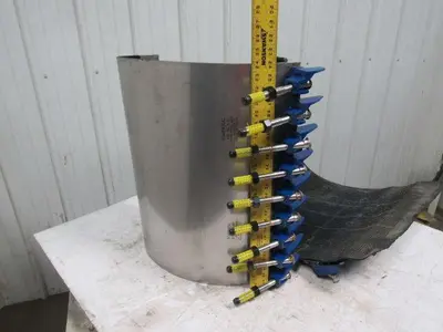 POWERSEAL PIPELINE PROD 312216C240AA-LB 24" Iron Lug Double Panel Clamp S.S.&SBR