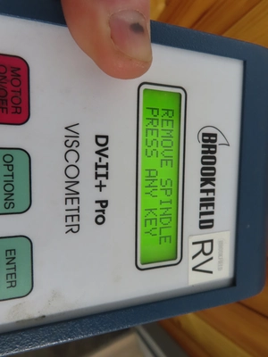 Brookfield Viscometer, RVDV-II+P
