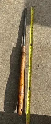 Metal Spooned Spinning Tool ~ 30" Long - 1/2" Tip(5798)