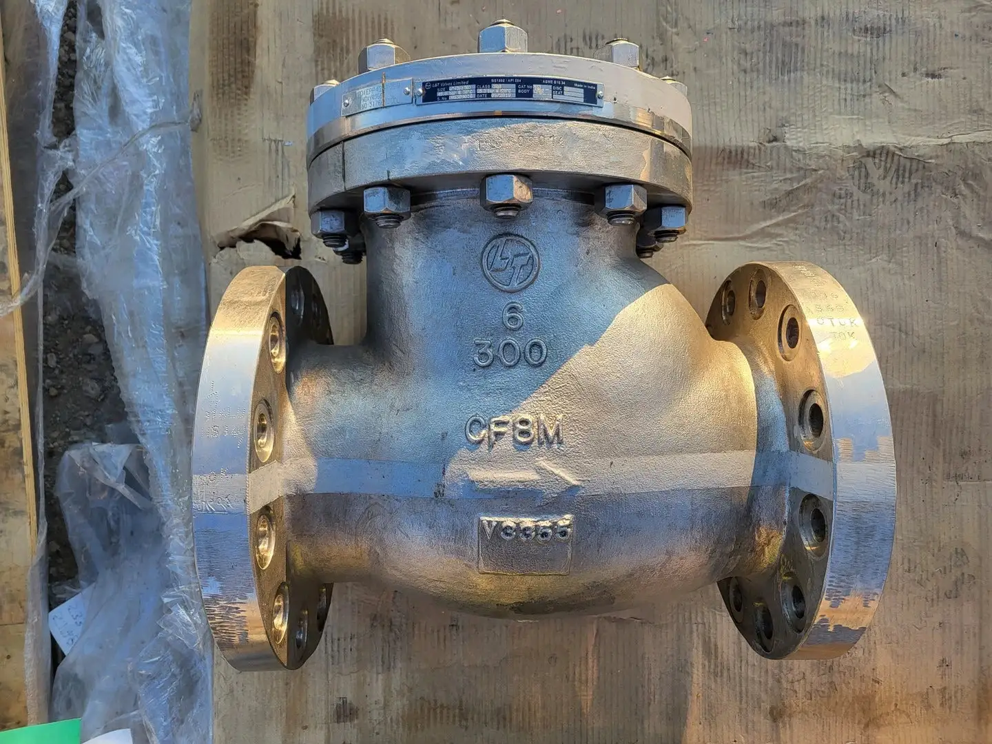 2019 6" Class 300 Check Valve API 594