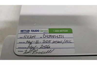Used 2025 METTLER TOLEDO HX204 Moisture Analyzers Texas US | MachineryMax #1561658