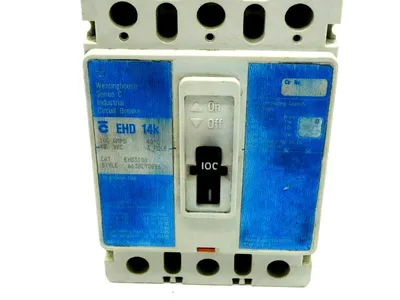 USED WESTINGHOUSE EHD3100 CIRCUIT BREAKER 100AMPS 480VAC 6638C90G96