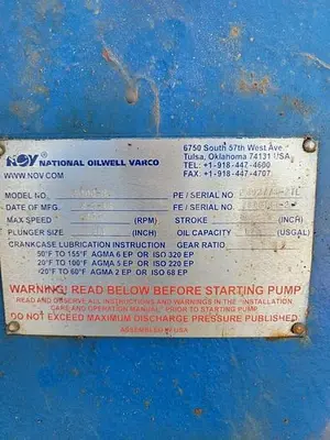 USED NATIONAL OILWELL VARCO 300Q-5L