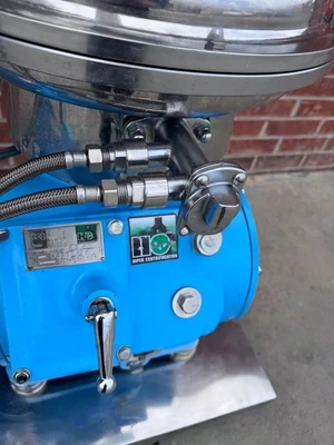 Alfa-Laval MAPX 205 sanitary separator skid, 316SS.