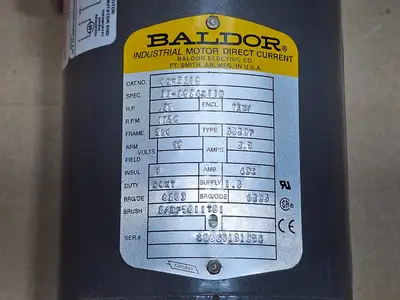 Used BALDOR CDP3310 D.C. Motors British Columbia CA | Lenmark #1744024