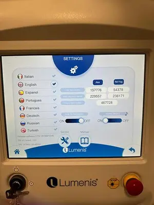 Used 2019 LUMENIS SPLENDOR X WITH ZIMMER CRYO 6 Lasers / Laser Systems Illinois US | Midwest Medical #1467814