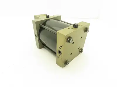 GM Gonzalez GC180-2203-XM-S-00 Pneumatic Air Cylinder 3" Weld Stroke 4.5" Bore
