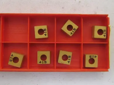 Sandvik SCMT 09 T3 08-UM SCMT 3 (2.5) 2-UM Carbide Insert Grade 415 Box of 7pcs